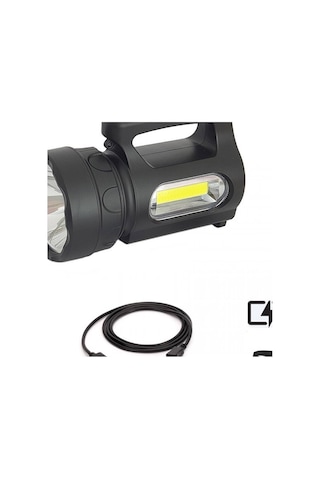 900 Lümen Led Fener Güçlü Aydınlatma Kamp Ve Acil Durum Wt-613 Evimdeyokyok Diğer