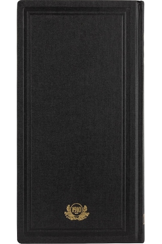 Ece Ajandası Asya 2026 - 17x33 Klasik Ciltli Ticari Ajanda - Kasa Ajandası Siyah