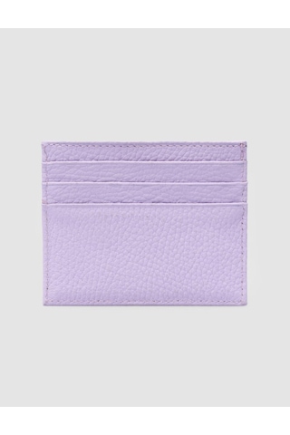 Cabani %100 Hakiki Deri Lila Unisex Kartlık Lila