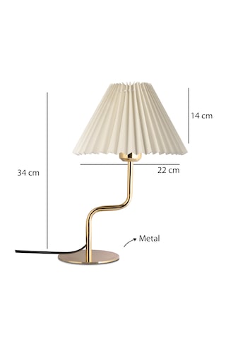 Homing Lille Gold Abajur 241930 Krem