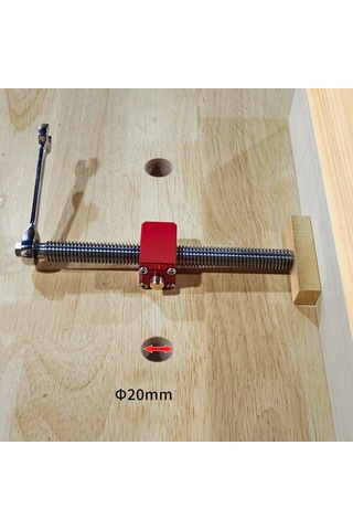 Maiyame Ahşap İşleri Masa Somunu 19mm - Hızlı Kilitleme, Hassas Konumlandırma, 0-120mm Sıkma Aralığı - Profesyonel Ahşaplama Aracı