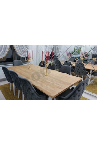 Ntconcept Doğal Ahşap Yemek Masası