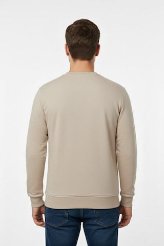 Baglan Erkek Mevsimlik Sıfır Yaka Sweatshirt Bgl-st04864 Taş