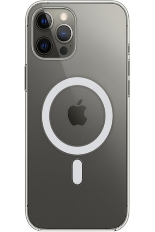 Apple Uyumlu iPhone 11 Pro Kılıf Magsafe Kablosuz Şarj Destekli Şeffaf Silikon Kılıf
