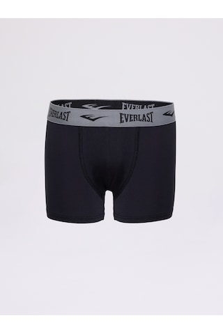 Everlast Renkli Lastik 3'lü Boxer Siyah