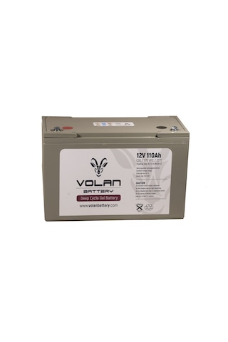 12 Volt 110 Amper Jel Akü Deepcycle Derindöngü