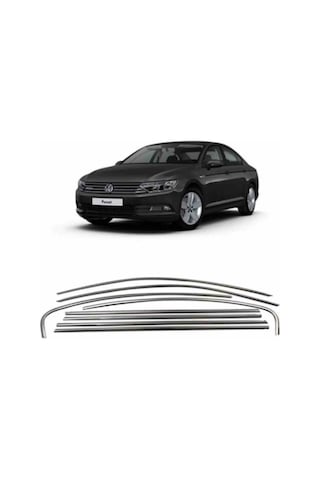 Volkswagen Passat B8.5 Cam Çerçevesi Kromu Nikelajı 2019 Sonrası