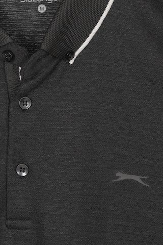 Slazenger Zeru Erkek Polo Yaka Siyah Tişört