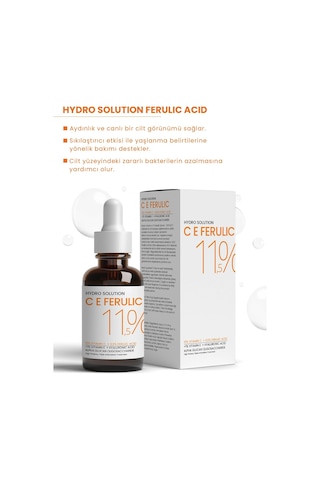 Procsın Hydro Solutıon C E %10 C Vitamin + % 0,5 Aydınlatıcı Ferulıc Acıd 30 ML