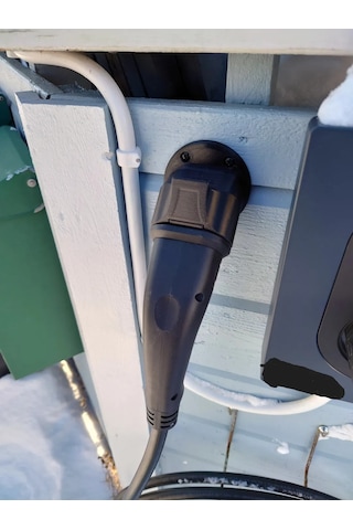 Elektrikli Araçlar Için Type 2 Sae J3068 Fiş Ve Kablo Tutucu Standart