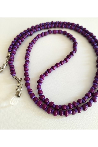 10 Gözlük Askısı İpi Mor