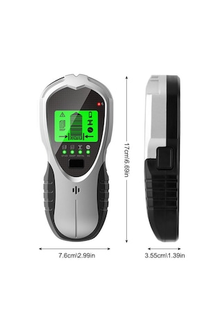 4 İn 1lcd Ekran Saplama Bulucu Yeraltı Sturs Duvar Tarayıcı Metal Dedektörü Ac Ahşap Elektrik Kablo Telleri Derinlik Tracker