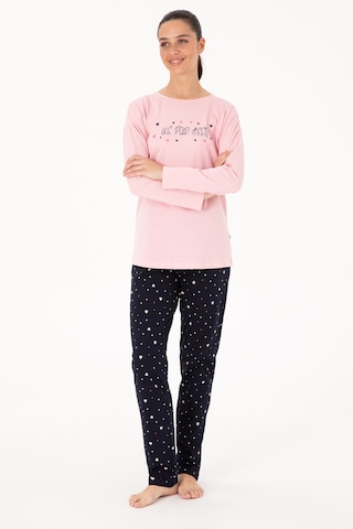 U.s. Polo Assn. Kadın Pembe Pijama Takım 50318885-vr041 Pembe