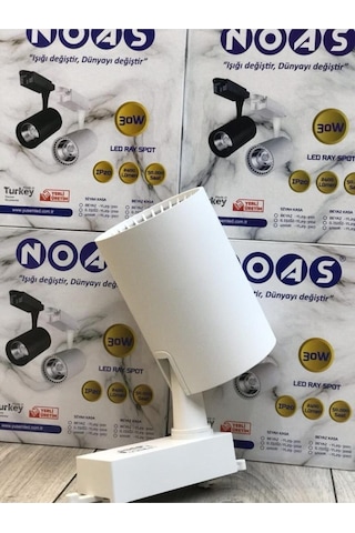 Noas 30w Beyaz Kasa Ray Spot Beyaz Işık