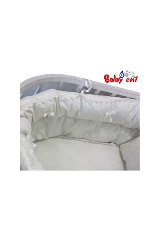 Babyen1 Sepet Beşik Pufidik Yan Koruma %100 Pamuk