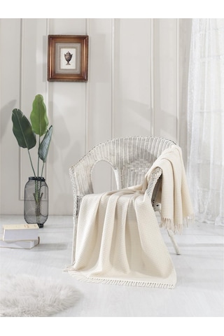 Dolce Bonita Home Yün Tv Battaniye 130x170 Nude