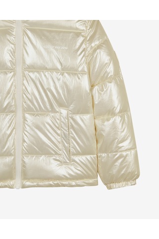 Skechers G Puffer Shiny Jacket Büyük Kız Çocuk Inci Mont Sk2620098-1459 İnci