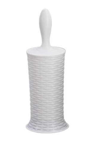 Omnipazar Sy-6040 Örgü Desen Wc Tuvalet Fırçası Plastik
