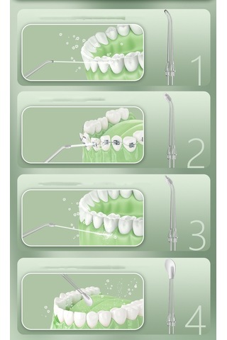 Lichen Elektrikli Su İpi, Taşınabilir Diş Temizleme Cihazı,