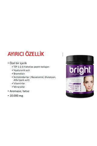 Green Farma Bright Hidrolize Kollajen Tip 1-2-3