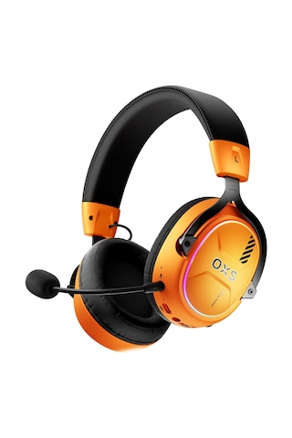 Oxs Storm G2 Turuncu Rgb Ps5 Uyumlu 7.1 Virtual Surround Kablosuz Gaming Kulaklık