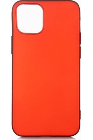 Apple Uyumlu iPhone 12 Mini Kılıf Esnek Yapılı İnce Slim Silikon Kapak Ryc/premier Kirmizi