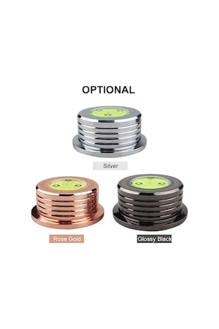 Novahub 50hz Titreşim Önleyici Vinil Plak Sabitleyici - Ses Kalitesi Artırıcı, Küçükboyutlu