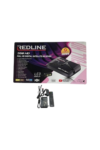 Snrelk -hama Redline Wifi Dahil Çanaklı Çanaksız Full Hd Uydu Alıcısı