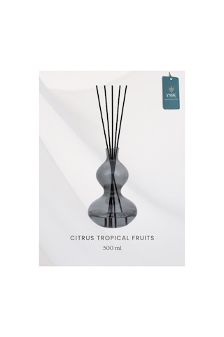 Chacha Home Luxury Gılden Tranquılıty Reed Diffuseur Şişesi & Oda Kokusu Citrus Tropical Fruits 500 Ml Narenciye
