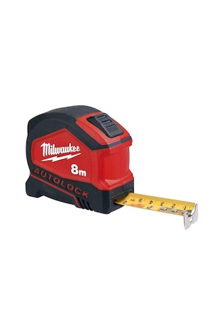 Milwaukee T4932464664 Ağır Hizmet Tipi Autolock Şerit Metre 8m