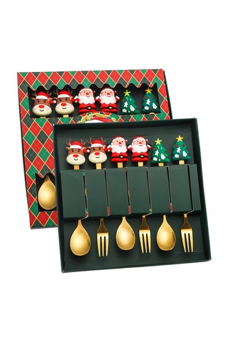 Noel Sofra Seti-yeşil 6'lı Paket