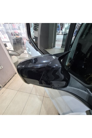 Ford Courier Yarasa Ayna Kapak - 2018 2021. Makyajlı - Parlak Siyah