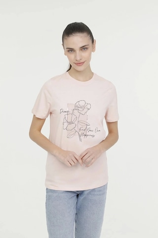 Kinetix Wl Amelia-b 11gfk301 0 Yaka Kadın Body - Acik Pembe Açık Pembe