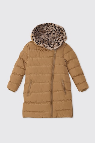 Panço Kız Çocuk Camel Kaban Kahverengi