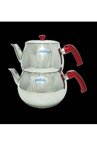 Jumbo Boy Çelik Çaydanlık 6.5 Lt 4 2.5 Çelik