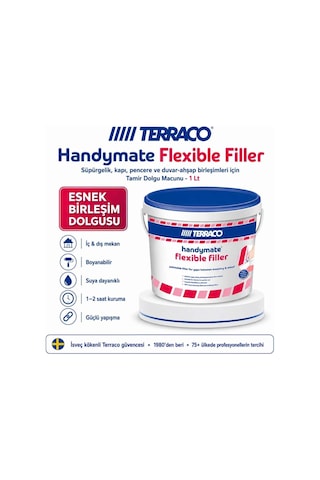 Terraco Handymate Duvar Ve Ahşap Arası Esnek Tamir Dolgu Macunu - (537187289)