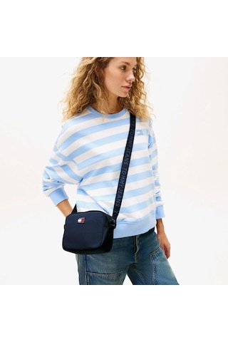 Tommy Hilfiger Kadın Çapraz Çanta Aw0aw17286c1g Mavı