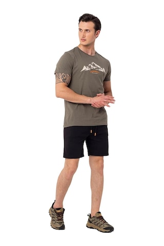 Merrell Taurus Erkek Tişört C-merm40001e50721 Yeşil