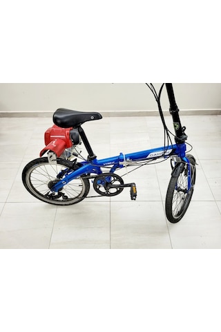 Directrunner Honda Fold 50 Katlanır Motorlu Bisiklet Lacivert