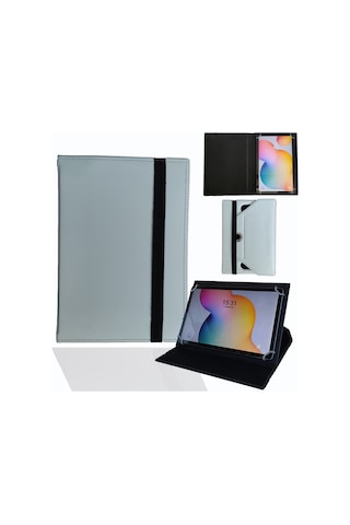 Samsung Galaxy Uyumlu Note 10.1" N8005 Tablet Uyumlu Üniversal Kapaklı Tablet Kılıfı Kapaklı Kılıf