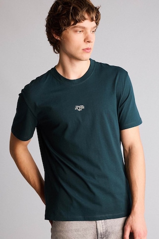 Defacto Mini Baskılı Yeşil Erkek T-shirt G3213ax/gn1079 Yeşil