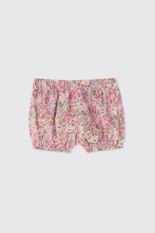 Panço Liberty Kumaş Yenidoğan Pembe Elbise