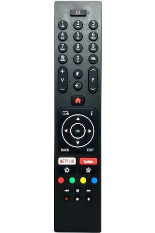 Elektromer Vestel Uyumlu Netflix Youtube Tuşlu 4K Smart LED TV Kumanda