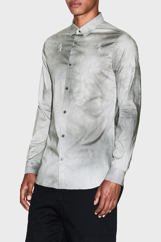Armani Exchange Erkek Gömlek Xm001956 Af13184 F8042 Gri Gri