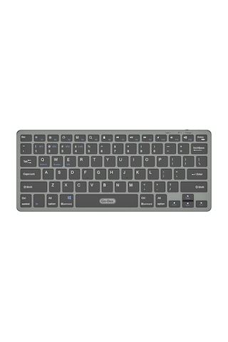 Go Des Gd-kb325 Sessiz Tuş Tasarımlı Bluetooth Bağlantılı Kablosuz Klavye Siyah