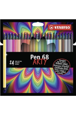 Stabilo Pen 68 Arty Keçe Uçlu Kalem Seti 24'Lü