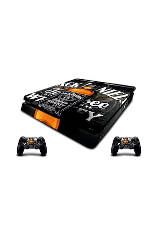 PS4 Slim Jacks Daniel Sticker Seti PS4 Slim Jacks Daniel Sticker Seti