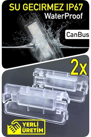Seat Arosa 6h 1997-2004 Canbus Led Plaka Aydınlatma Ledi Lambası