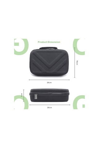 Hypervolt Go 2 / Hypervolt Go Hyperice Hypervolt Go2 / Hyperice Hypervolt Go Masaj Aleti İçin Su Geçirmez Darbeye Dayanıklı Kılıf Yalnızca Kılıf