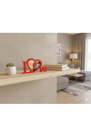 Love Detaylı Fotoğraf Çerçevesi